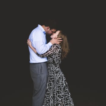 Alyssa Kapnik Portraiture - Sutro Baths Engagement Session - I love that she captured the wind movement - Event Photography Near Me