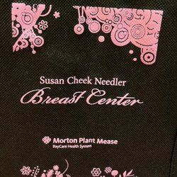 Susan Cheek Needler Breast Center at Mease Countryside Hospital - On the bag for my clothes and I can keep it!