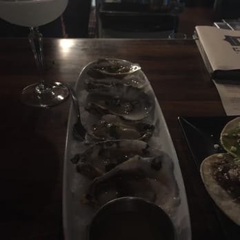 Centro Bar & Kitchen - Oysters!!!! Yummy with the house made salsa! - Tapas/Small Plates Near Me - Reno, Nevada