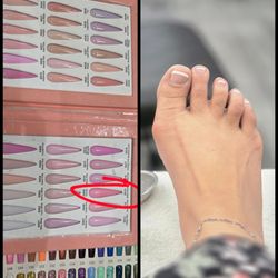 Happy Nails & Spa 6 - How are these the same color?