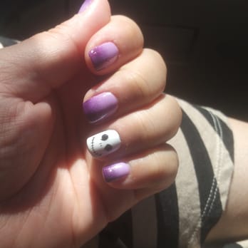 Candy Nails - Love my ombre and Jack!!!! - Nail Salons Near Me - Las Vegas, Nevada