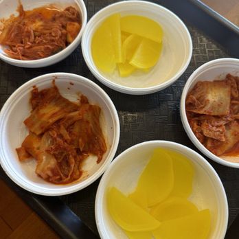 Morak - 1. Kimchi 2. Yellow Radish - Korean Near Me - Centreville, Virginia