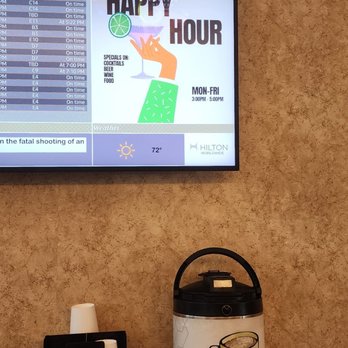 Waters Bar & Grille - information board in lobby - American Near Me - Portland, Oregon