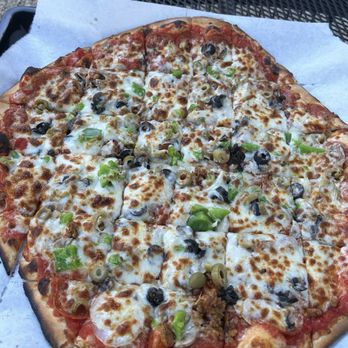 The Stone Barn - Supreme pizza - Pizza Near Me - Nelson, Wisconsin