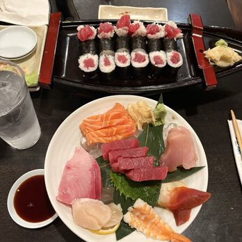 Züm Sushi - 16 pcs Sashimi and three Tekka Maki - Japanese Near Me - Pacific Grove, California Züm Sushi - 16 pcs Sashimi and three Tekka Maki - Japanese Near Me - Pacific Grove, California