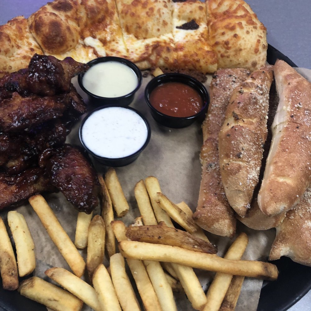 Chuck E. Cheese - Large Appetizer Sampler for 4-6 people - Pizza Near Me - Laurel, Maryland Chuck E. Cheese - Large Appetizer Sampler for 4-6 people - Pizza Near Me - Laurel, Maryland