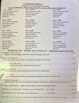 Menu photo 2 3 Sisters Restaurant Spokane Valley, WA Menu photo 2 3 Sisters Restaurant Spokane Valley, WA