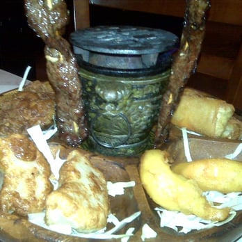 Mandarin Kitchen - Flaming Appetizer Tray! - Cantonese Near Me - Des Moines, Washington