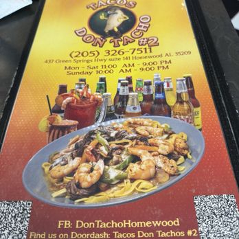 Tacos Don Tachos - Mexican Near Me - Homewood, Alabama