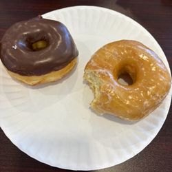 NC Donuts - Glazed was very fluffy and flavorful Chocolate glazed was not overly sweet