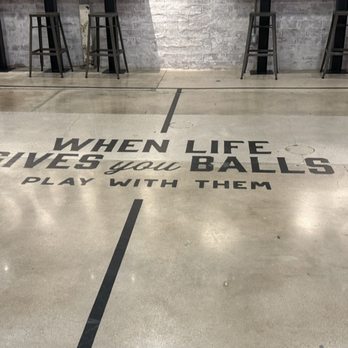 Pins Mechanical - Funny caption(themed all over the facility ) - Bowling Near Me - Austin, Texas