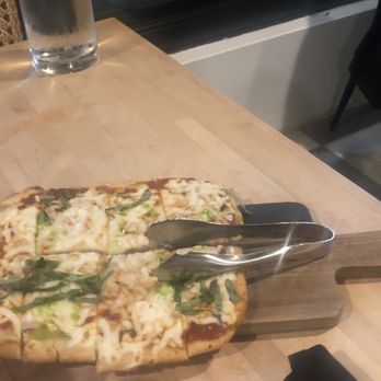 The Board Room - Gluten Free-Quattro Formaggi Margherita Flatbread - Tapas/Small Plates Near Me - Libertyville, Illinois
