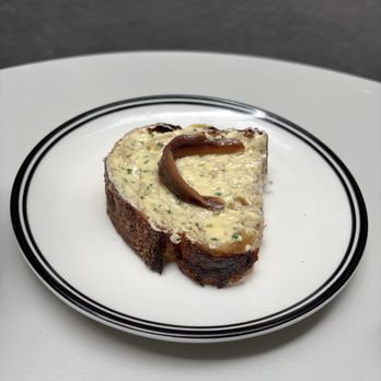 Ragazzi - Cantabrian anchovy, sourdough, cultured butter 8 ea - Italian Near Me - Sydney, NSW Ragazzi - Cantabrian anchovy, sourdough, cultured butter 8 ea - Italian Near Me - Sydney, NSW