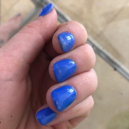 2 days after getting them done, I got dip which is suppose to be non chip and long lasting this is terrible!! Absolutely horrible work!!