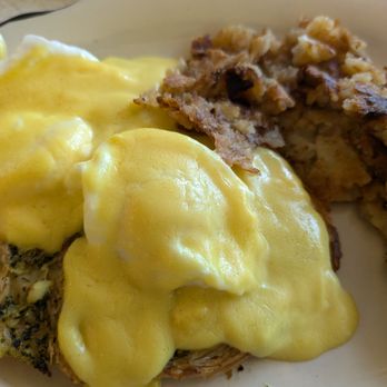 Village Diner - Spanakopita Benedict - Diners Near Me - Milford, Pennsylvania Village Diner - Spanakopita Benedict - Diners Near Me - Milford, Pennsylvania