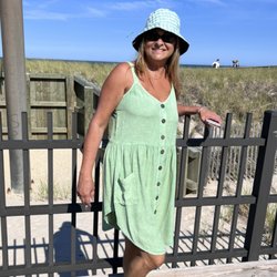Bucket hats and cute summer attire