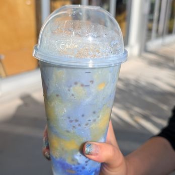 Heytea - Coconut Mango Blue - Bubble Tea Near Me - Cupertino, California