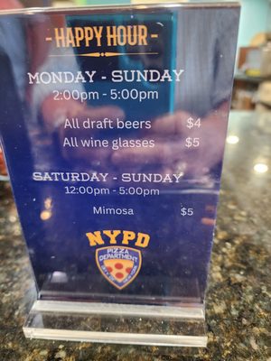 Menu photo 3 NYPD Pizza Boynton Beach, FL