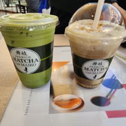 Kokuto Matcha Coffee Latte Kokuto Banana Horchata Latte Kokuto Matcha Coffee Latte Kokuto Banana Horchata Latte