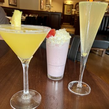 The Capital Burger - Zero proof pineapple daiquiri, strawberry milkshake, mimosa - Burgers Near Me - Boston, Massachusetts