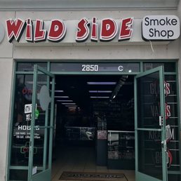 Exterior outside entrance of Wild Side Smoke Shop - Ventura, California Exterior outside entrance of Wild Side Smoke Shop - Ventura, California