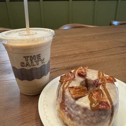 Salted Caramel Latte & Maple & Bacon Salted Caramel Latte & Maple & Bacon