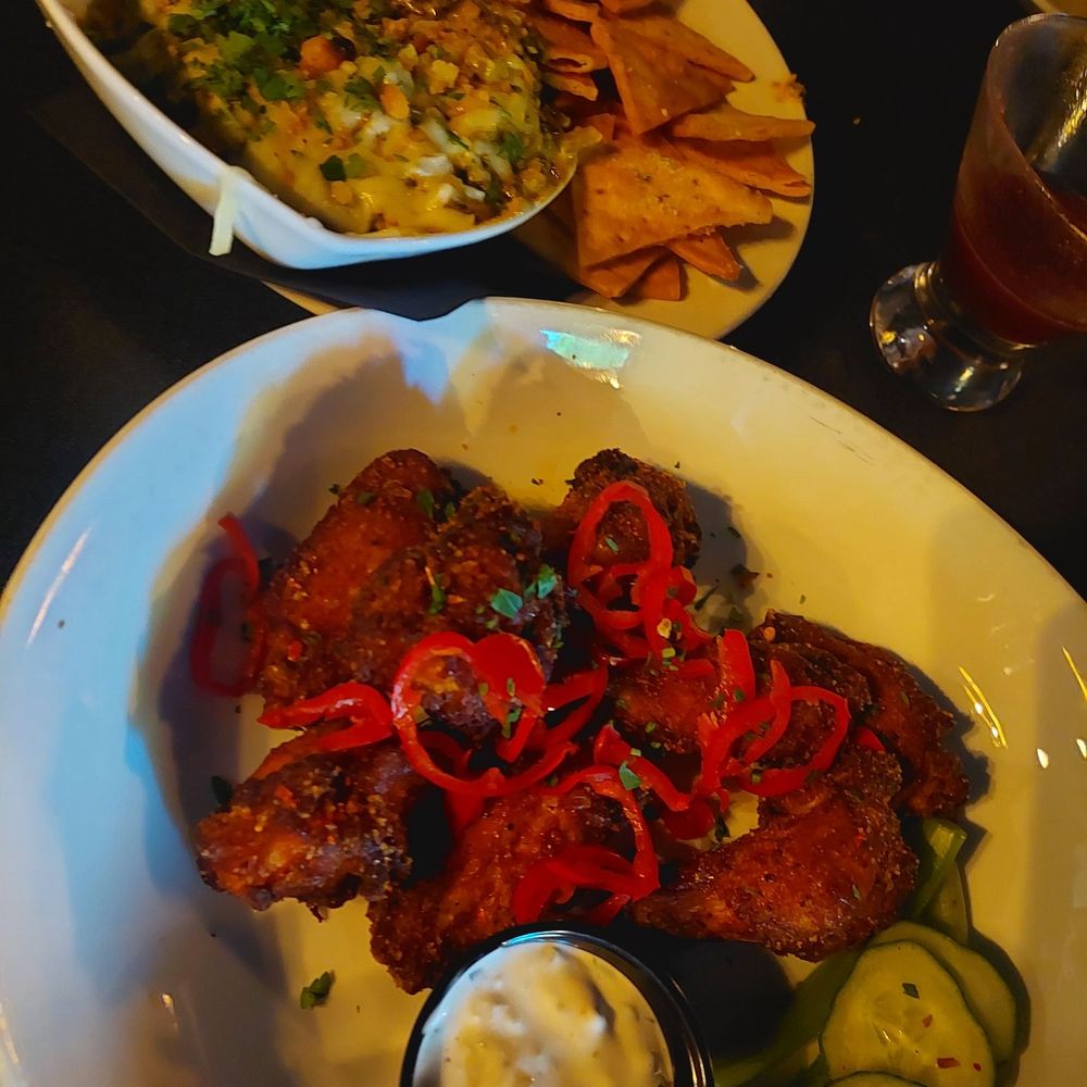 The Camden Social - Wings, Collard Green Dip - Cocktail Bars Near Me - Minneapolis, Minnesota