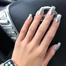 Acrylic fill ($33) + chrome powder ($10)