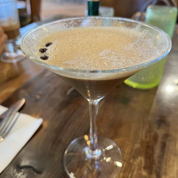 Farmer's Table - Dirty chai martini - New American Near Me - La Mesa, California