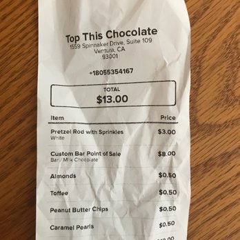 Top This Chocolate - Custom chocolate bar and pretzel stick - Chocolatiers & Shops Near Me - Ventura, California Top This Chocolate - Custom chocolate bar and pretzel stick - Chocolatiers & Shops Near Me - Ventura, California
