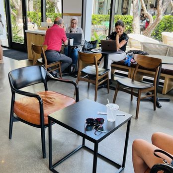 Blk Dot Coffee - Interior seating. - Coffee & Tea Near Me - Newport Coast, California Blk Dot Coffee - Interior seating. - Coffee & Tea Near Me - Newport Coast, California
