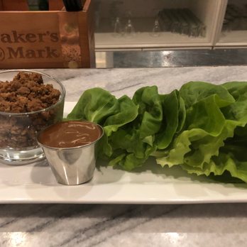 Poets Modern Cocktails and Eats - Asian lettuce wraps - New American Near Me - Baltimore, Maryland Poets Modern Cocktails and Eats - Asian lettuce wraps - New American Near Me - Baltimore, Maryland