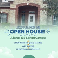Alianza Preschool - Alianza Eco International School in Spring is open! https://www.facebook.com/alianzaeco.spring