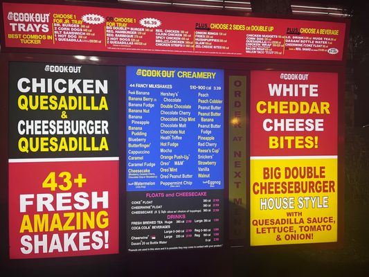 Menu photo 3 Cook Out Tucker, GA