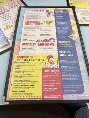 Menu photo 1 Ronnis Restaurant Clemmons, NC Menu photo 1 Ronnis Restaurant Clemmons, NC