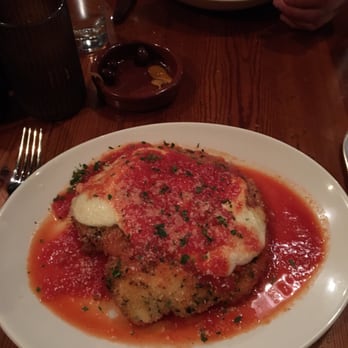 Capo Restaurant - Chicken parm. Great portion size. So tender and breading was perfect. - Bars Near Me - Boston, Massachusetts