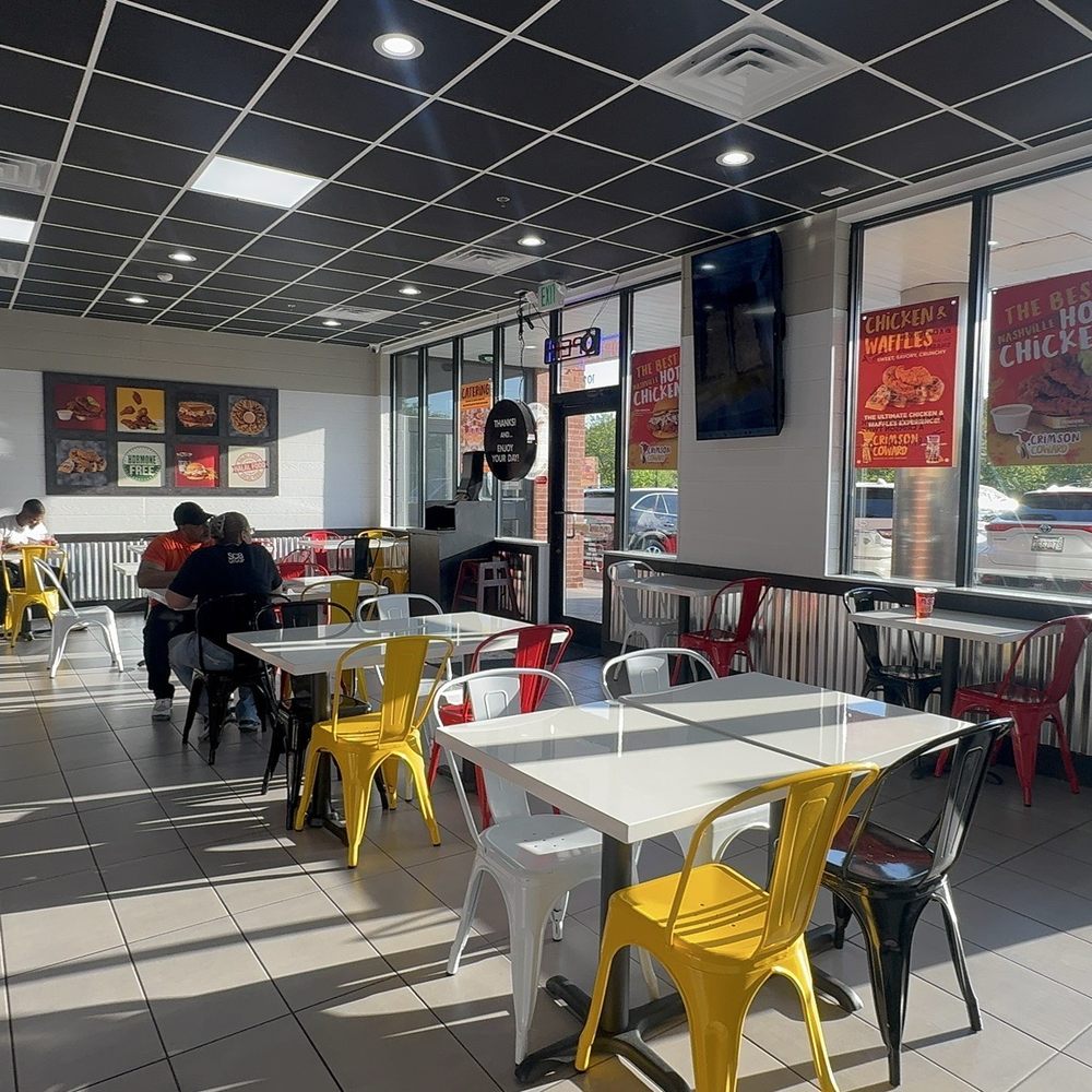 Crimson Coward - Dining area - Chicken Shop Near Me - Owings Mills, Maryland Crimson Coward - Dining area - Chicken Shop Near Me - Owings Mills, Maryland