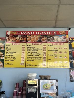Menu photo 2 Grand Station Donuts Norwalk, CA