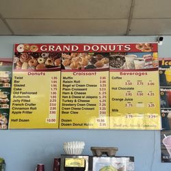 Grand Station Donuts - Menu
