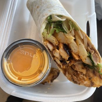 Kamoon Arabian Cuisine - Chicken Shawarma with spicy garlic tahini - Arabic Near Me - Missoula, Montana