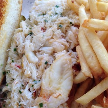 Fish - Best crab sandwich ever. Just a ton of sweet crab and herbs. Nuff said. - Seafood Near Me - Sausalito, California