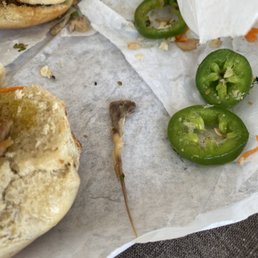 Chicken bone found in my sandwich (the igniter)