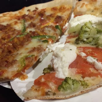 Nick's Tomato Pie - Sausage Pep & GP plus Toms, Ricotta, & Broc #NY #Cuse #Pie - Pizza Near Me - Syracuse, New York Nick's Tomato Pie - Sausage Pep & GP plus Toms, Ricotta, & Broc #NY #Cuse #Pie - Pizza Near Me - Syracuse, New York