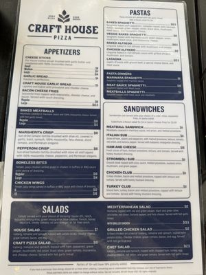 Menu photo 8 Craft House Pizza Louisville, KY Menu photo 8 Craft House Pizza Louisville, KY