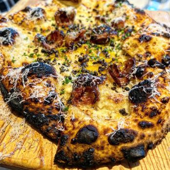 Avec River North - Breakfast pizza - Mediterranean Near Me - Chicago, Illinois