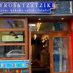 Gyros and Tzatziki - Outside