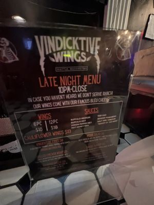 Vindicktive Bar and Wings by null