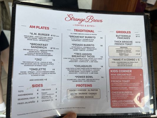 Menu photo 5 Strange Brews Coffee & Bites Buena Park, CA