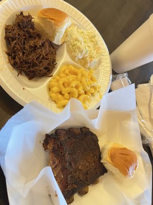 Log Cabin Barbecue by null