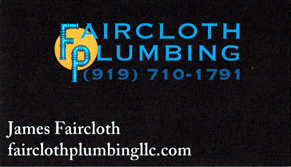 Slide of Faircloth Plumbing
